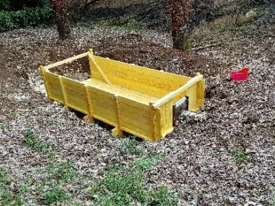 Pêcherie en bois